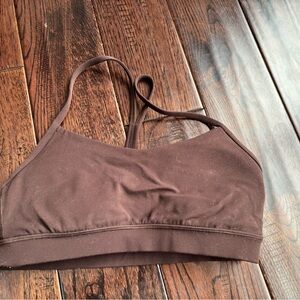 Lululemon brown sports bra. Like new condition.